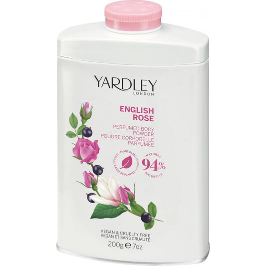 English Rose Perfumed Body Powder 200g